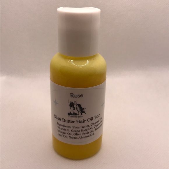 Diamomd Bella Other - Rose Shea Butter Hair Oil 3oz